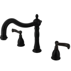 Discount Heritage 3-Hole Roman Tub Filler Tub Faucets