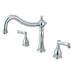Discount Heritage 3-Hole Roman Tub Filler Tub Faucets