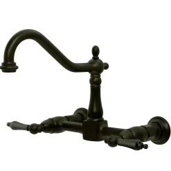 Discount Heritage 8-Inch Wall Mount Kitchen Faucet Wall Mounted Kitchen Faucets