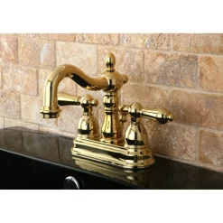 Outlet Heritage 4-Inch Centerset 3-Hole Bathroom Faucet 4