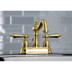 Outlet Heritage 4-Inch Centerset 3-Hole Bathroom Faucet 4