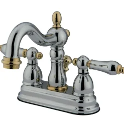 Outlet Heritage 4-Inch Centerset 3-Hole Bathroom Faucet 4