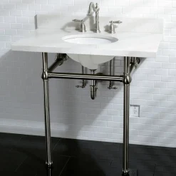 Online Heritage 8-Inch Widespread Bathroom Faucet with Brass Pop-Up 8