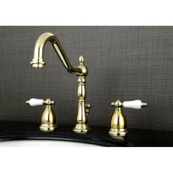 Best Heritage 8-Inch Widespread Lever-Handle Bathroom Faucet 8