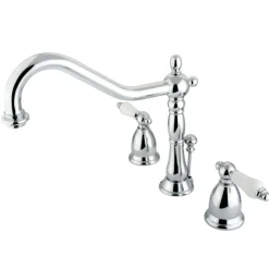 Best Heritage 8-Inch Widespread Lever-Handle Bathroom Faucet 8