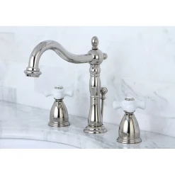 Online Heritage 8-Inch Widespread 3-Hole Bathroom Faucet 8" Widespread