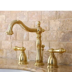 New Heritage 8-Inch Widespread Bathroom Faucet 8