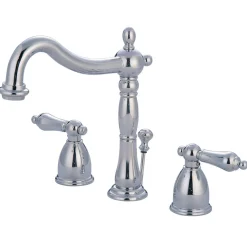 New Heritage 8-Inch Widespread Bathroom Faucet 8
