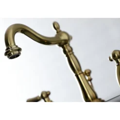 New Heritage 8-Inch Widespread Bathroom Faucet 8