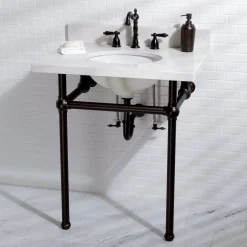 New Heritage 8-Inch Widespread Bathroom Faucet 8