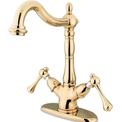 Heritage Lever-Handle Vessel Sink Faucet Vessel Faucets