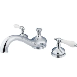 Discount Heritage Lever-Handle Roman Tub Filler Tub Faucets