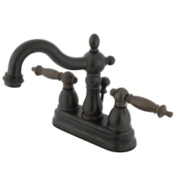 Sale Heritage Lever-Handle 4-Inch Centerset Bathroom Faucet 4" Center Set