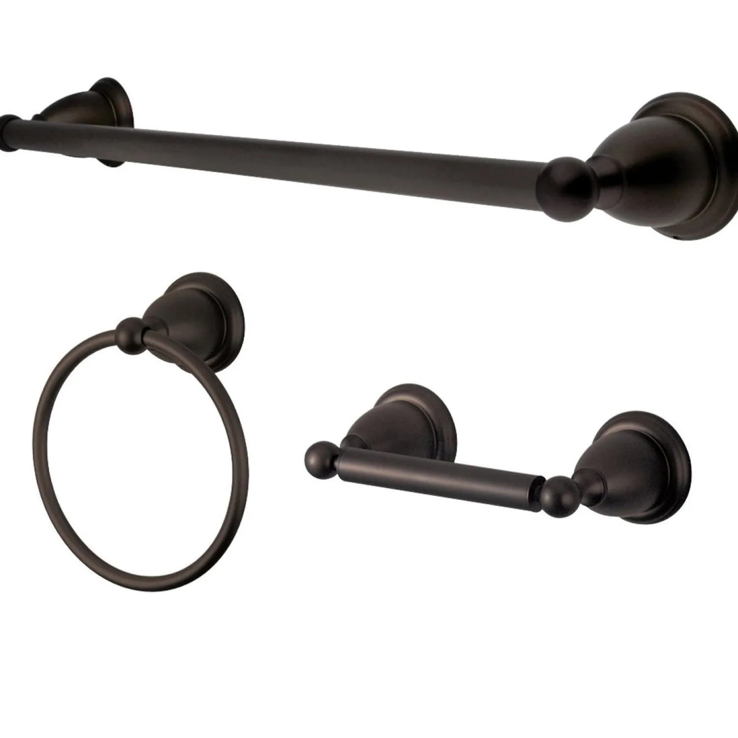 Outlet Heritage 3-Piece 20.5" Bathroom Accessory Set Accessory Packages