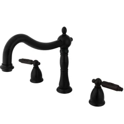 Clearance Heritage Three-Hole Roman Tub Filler Tub Faucets