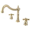New Heritage Three Hole Two Handle Roman Tub Filler Tub Faucets
