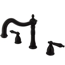 Outlet Heritage Two Handle Roman Tub Filler Tub Faucets