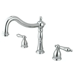 Outlet Heritage Two Handle Roman Tub Filler Tub Faucets