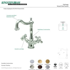 Sale Heritage Vessel Sink 2-Handle Faucet Vessel Faucets