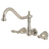 Clearance Heritage Wall Mount 3-Hole Kitchen Faucet Wall Mounted Kitchen Faucets