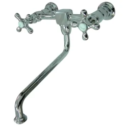 New Heritage Wall Mount Kitchen Faucet Wall Mounted Kitchen Faucets
