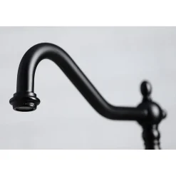 Online Heritage Widespread 4-Hole Kitchen Faucet Widespread Kitchen Faucets|Faucets With Side Spray