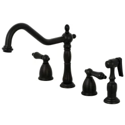 Discount Heritage Widespread Kitchen Faucet Widespread Kitchen Faucets