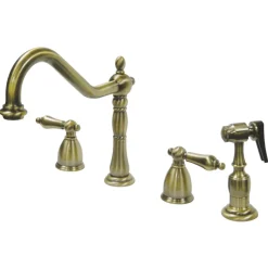 Discount Heritage Widespread Kitchen Faucet Widespread Kitchen Faucets