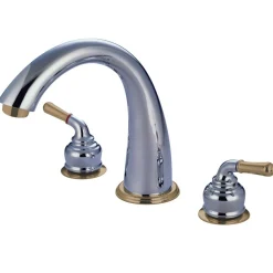 Outlet 3-Hole Roman Tub Filler Tub Faucets