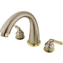 Outlet 3-Hole Roman Tub Filler Tub Faucets