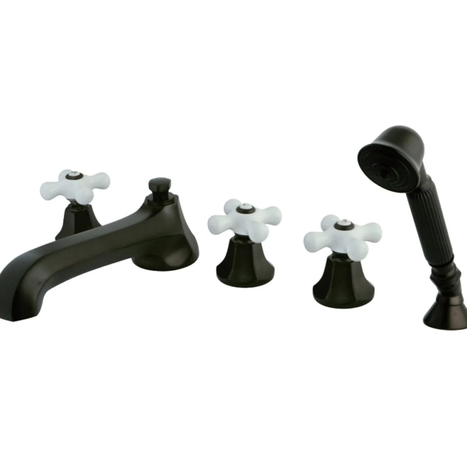 Sale 5-Hole Roman Tub Filler with Hand Shower Tub & Shower Sets|Tub Faucets