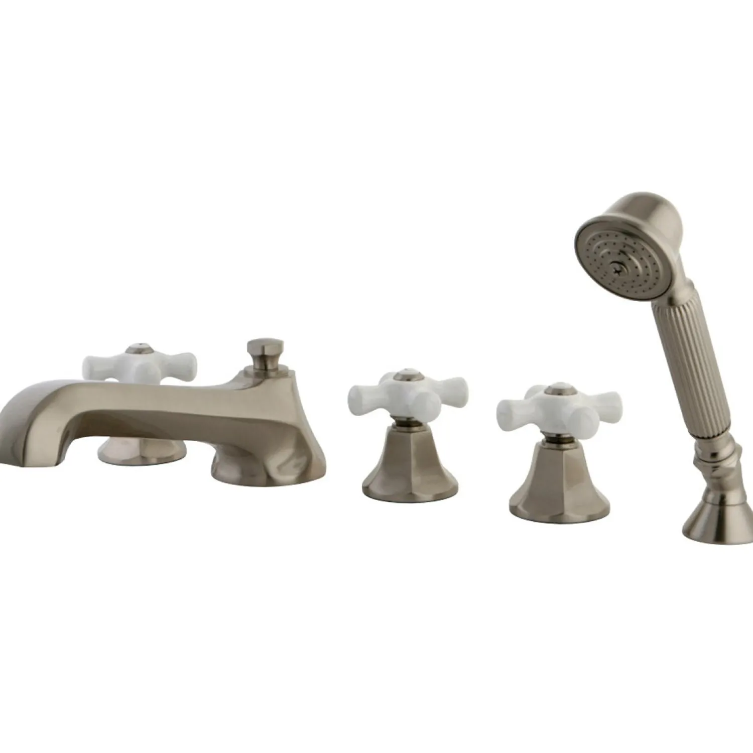 Sale 5-Hole Roman Tub Filler with Hand Shower Tub & Shower Sets|Tub Faucets
