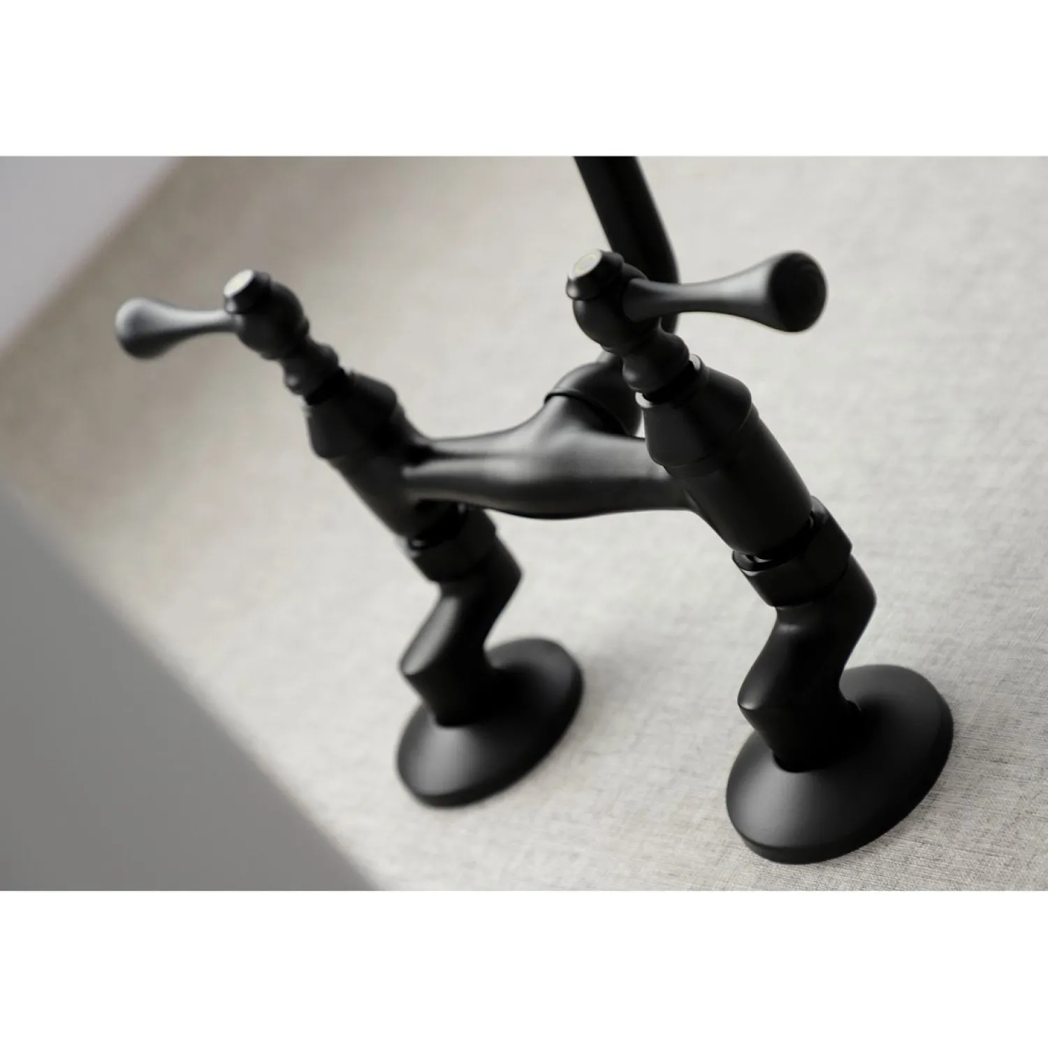 6-Inch Adjustable Center Wall Mount Kitchen Faucet Wall Mounted Kitchen Faucets