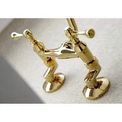 6-Inch Adjustable Center Wall Mount Kitchen Faucet Wall Mounted Kitchen Faucets
