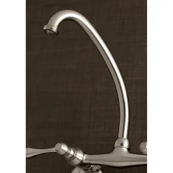 Discount 6-Inch Adjustable Center Wall Mount Laundry Faucet Wall Mount