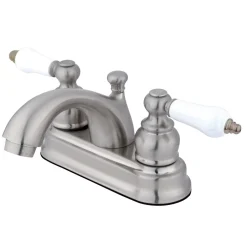 Online 4-Inch Centerset Bathroom Faucet with Pop-Up Drain 4" Center Set