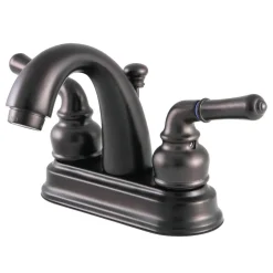 Outlet 4-Inch Centerset Lever-Handle Bathroom Faucet 4