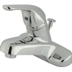 New 4-Inch Centerset Single Lever Handle Bathroom Faucet 4" Center Set