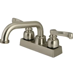 Best 4-Inch Centerset Two-Handle Laundry Faucet Kingston Brass Laundry And Utility Faucets