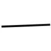 18-Inch x 3/4-Inch OD Towel Bar Only in Matte Black Towel Bars