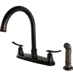 Discount Jamestown 8-Inch Centerset Kitchen Faucet Faucets With Side Spray