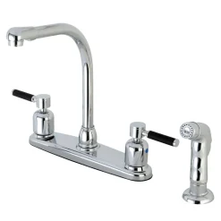 Best Kaiser Centerset Kitchen Faucet Faucets With Side Spray