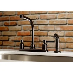 Best Kaiser Centerset Kitchen Faucet Faucets With Side Spray