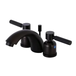 Discount Kaiser Deck Mount Mini-Widespread Bathroom Faucet 4" Center Set