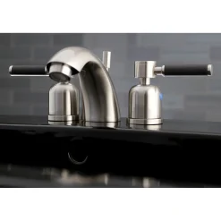 Discount Kaiser Deck Mount Mini-Widespread Bathroom Faucet 4