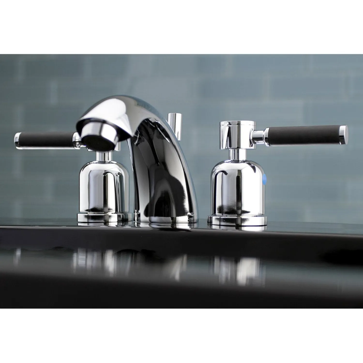 Discount Kaiser Deck Mount Mini-Widespread Bathroom Faucet 4" Center Set