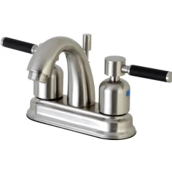 New Kaiser Deck Mount 4-Inch Centerset Bathroom Faucet 4