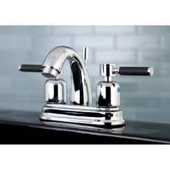 New Kaiser Deck Mount 4-Inch Centerset Bathroom Faucet 4
