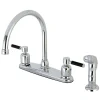Best Kaiser 4-Hole Centerset Kitchen Faucet Faucets With Side Spray