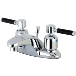 Hot Kaiser Lever-Handle 4-Inch Centerset Bathroom Faucet 4